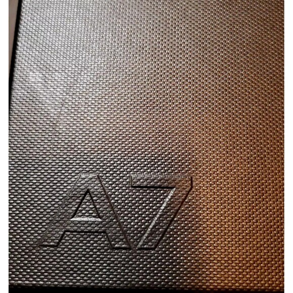 Audi A7 Maintenance Record Box Dealer Freebie Gunmetal 2012 Ring Embossed Files - Picture 1 of 12